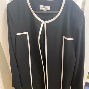 Calvin Klein longline blazer